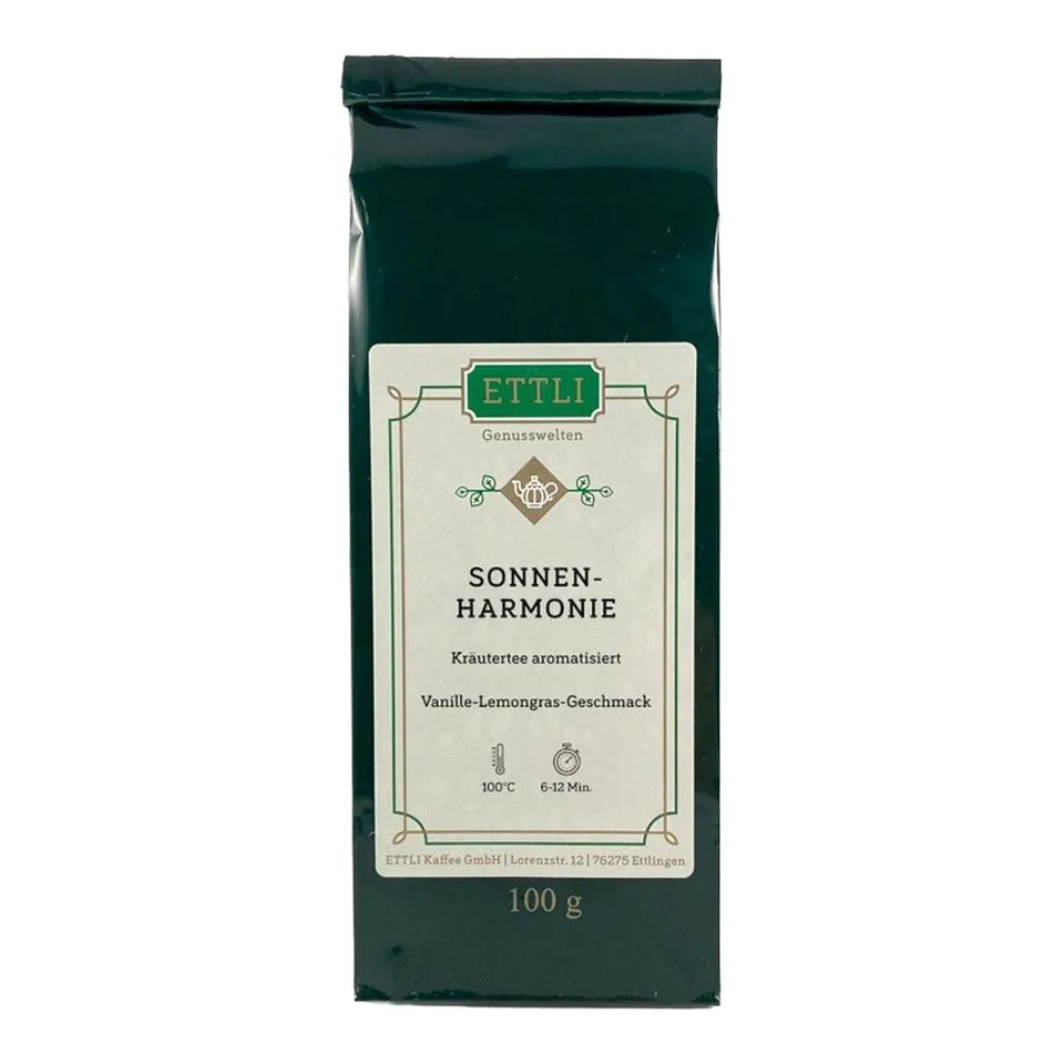 ETTLI Sonnenharmonie Kräutertee 100 g Lemongras Vanille