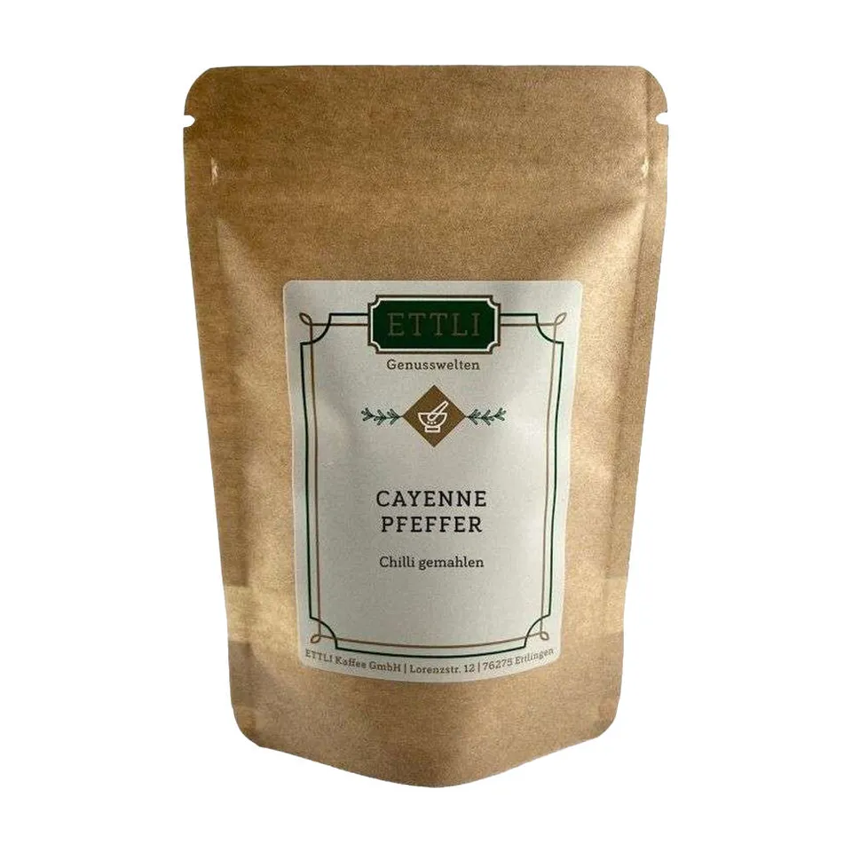 ETTLI Cayenne Pfeffer Chili gemahlen scharf 40 g