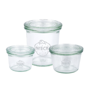 Mondo del Caffè Zubehör WECK Gläser 12x80ml mit Glasdeckel