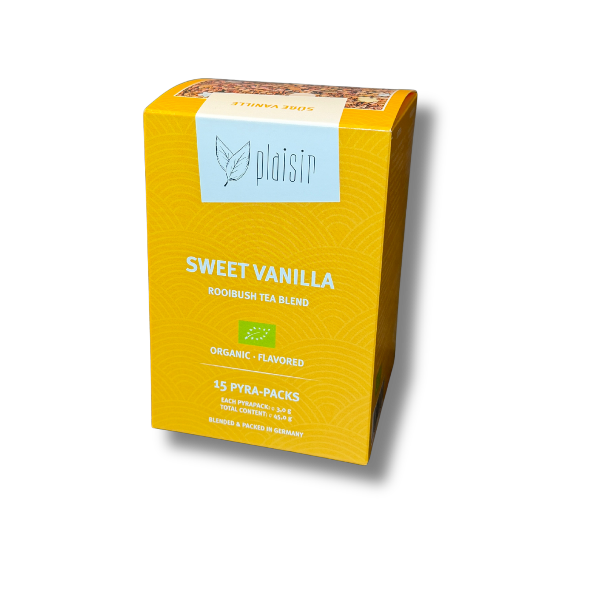 Plaisir Bio Süße Vanille Tee 15 Pyra Beutel