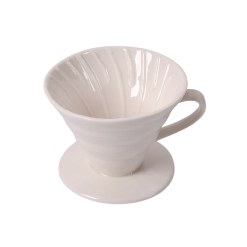 Barista Buddy Dripper Porzellan Weiß Filter Größe 4