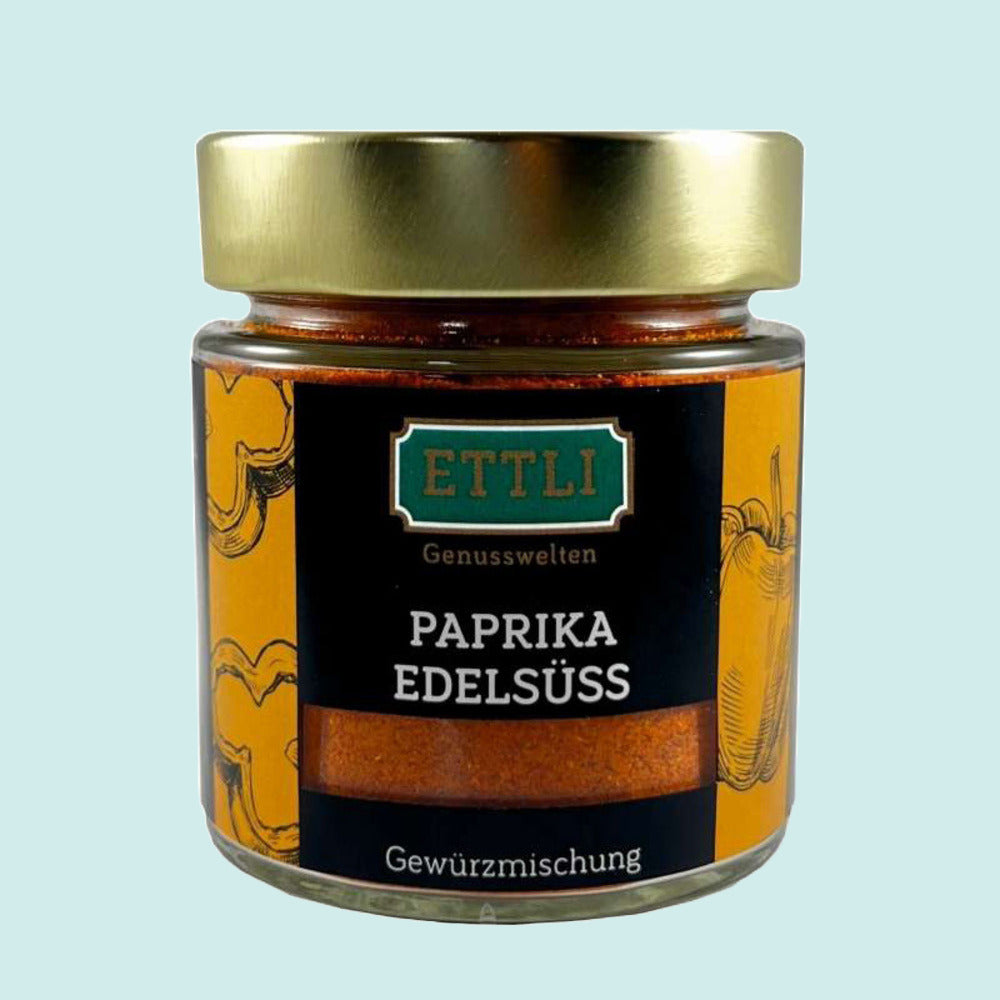 ETTLI Paprika edelsüß ungarisch Gewürz 70 g im Glas mild