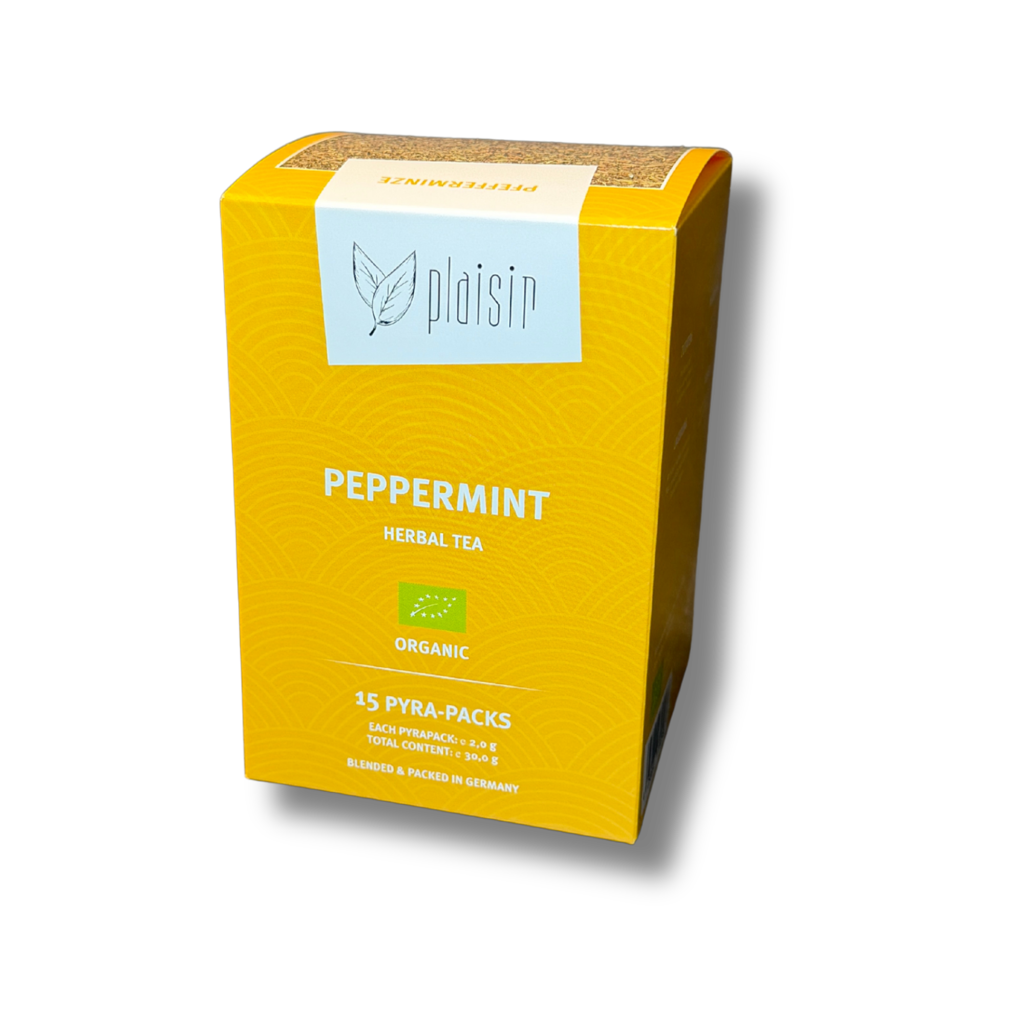 Plaisir Bio Pfefferminze Tee Pyra Pack koffeinfrei