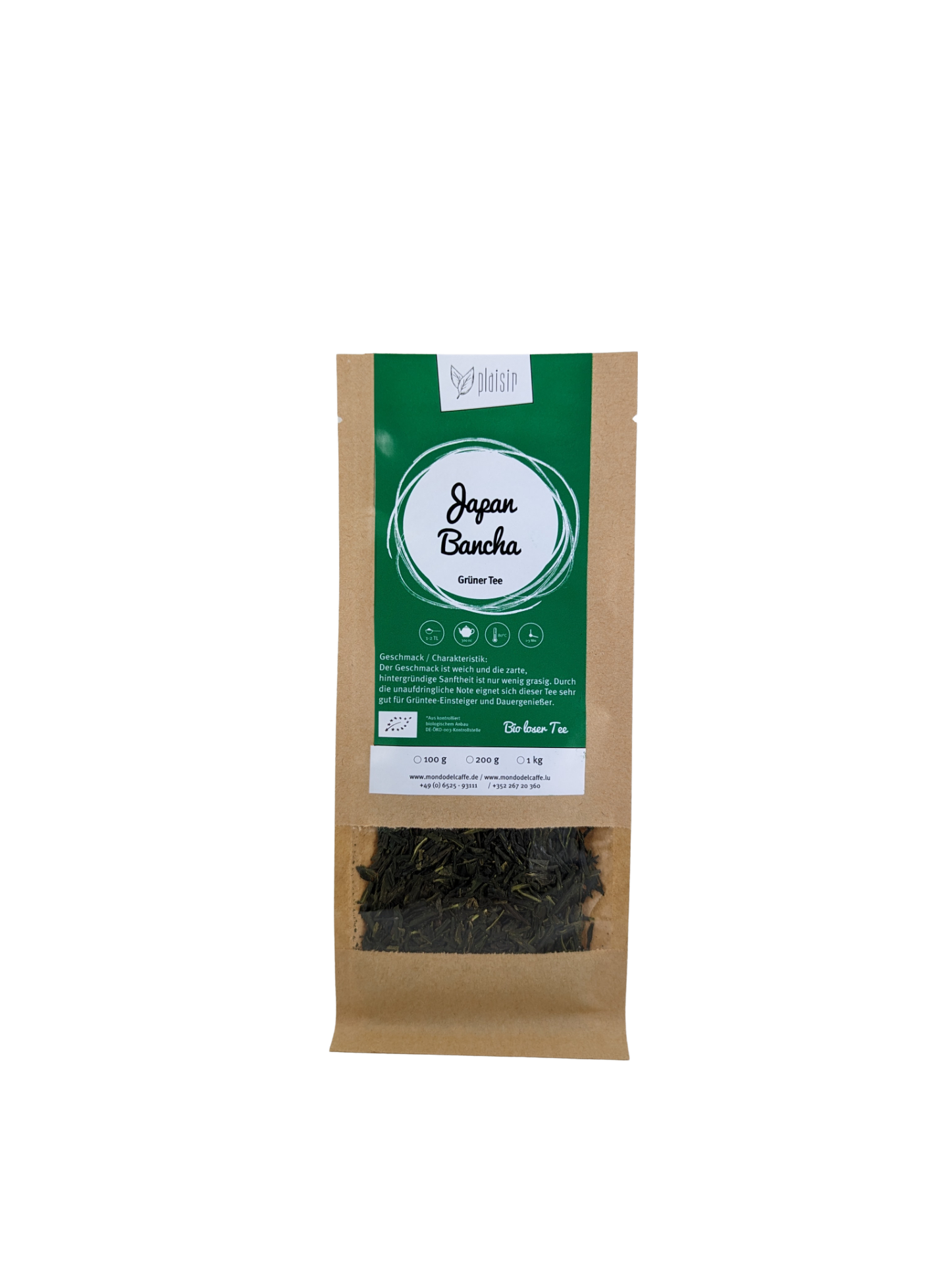 Mondo del Caffè Japan Bancha Grüntee lose 100 g